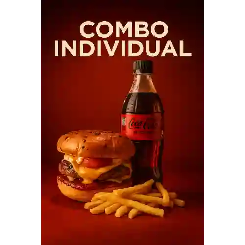 Combo Hamburguesa Gourmet Doble Queso