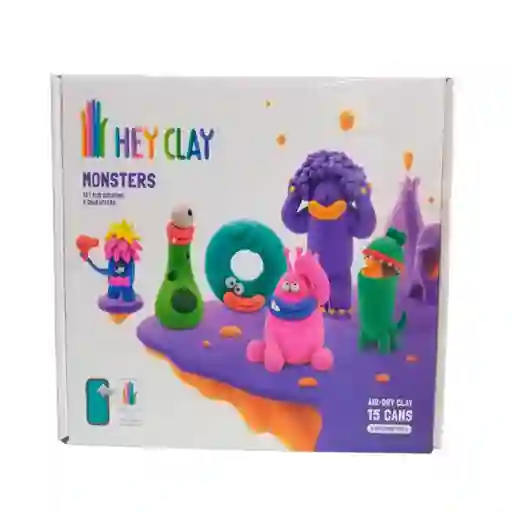 Monster Juguete 15 Latas Hey Clay