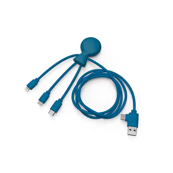 Xoopar Cable Usb Mr Bio Largo Azul