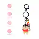 Llavero Shinnosuke Nohara Hip Wiggle Crayon Shinchan Miniso