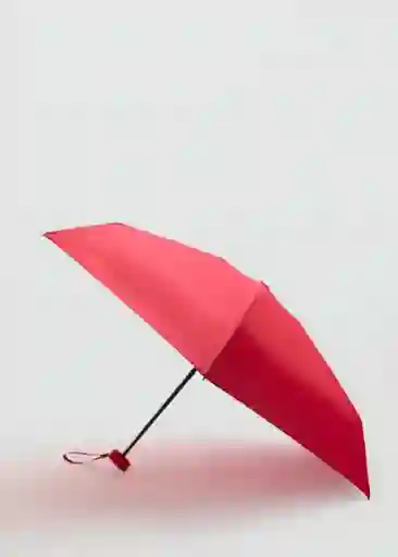 Paraguas Mini Rojo Talla 99 Mujer Mango