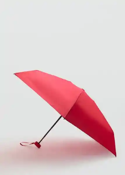 Paraguas Mini Rojo Talla 99 Mujer Mango
