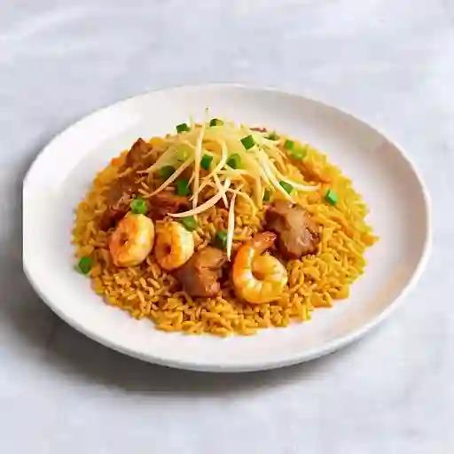 Arroz Frito con Camaron y Cerdo
