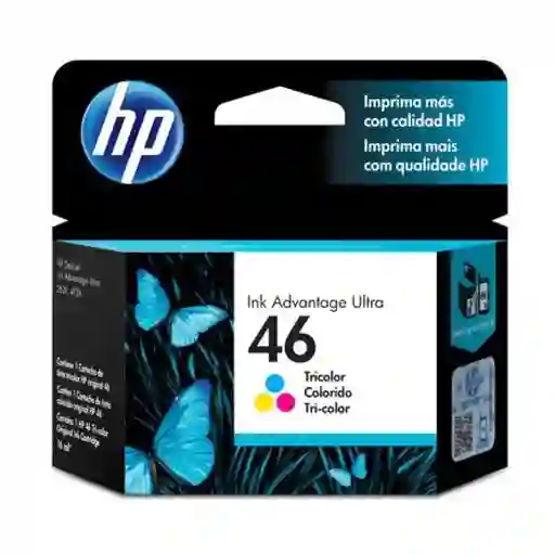 Cartucho De Tinta Hp 46 Tricolor Original (cz638al)