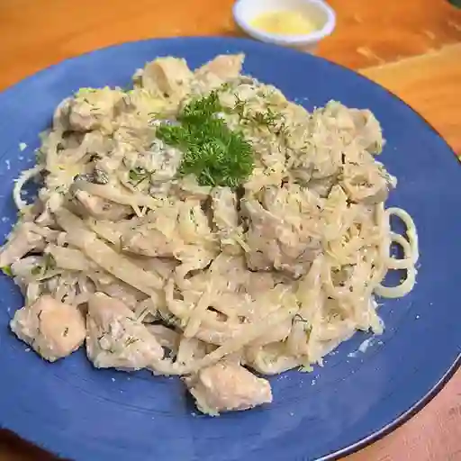 Pollo con Champiñones