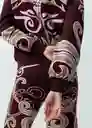 Camisa Tejido Mujer Morado Sombrío Ultra Oscuro Talla S 582G050 Naf Naf
