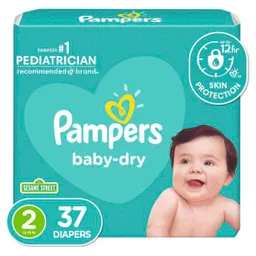 Pampers Baby Dry Pañales Talla 2