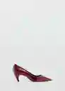 Zapatos Shark Rojo Talla 35 Mujer Mango