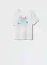 Camiseta Golden Offwhite Talla 10 Niños Mango