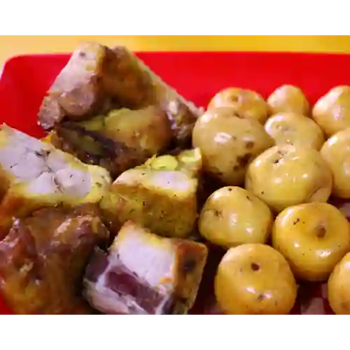 1/2 Porción de Costilla