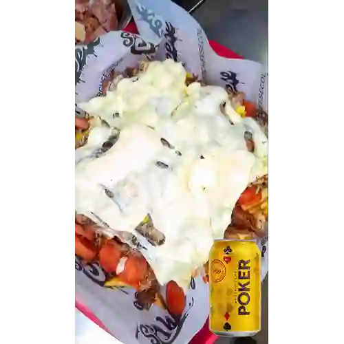 Combo Señorita Papa + Cerveza Poker Lta 330ml