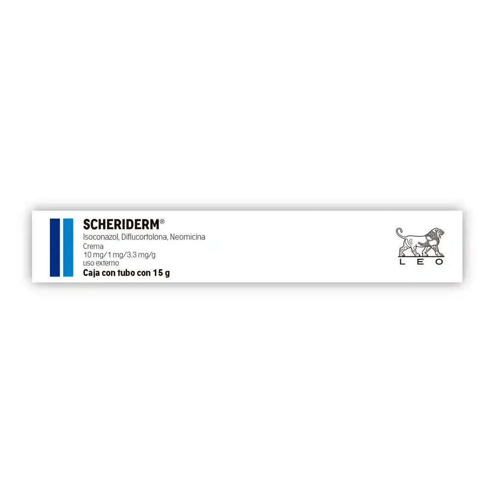 Scheriderm Isoconazol- Diflucortolona - Neomicina