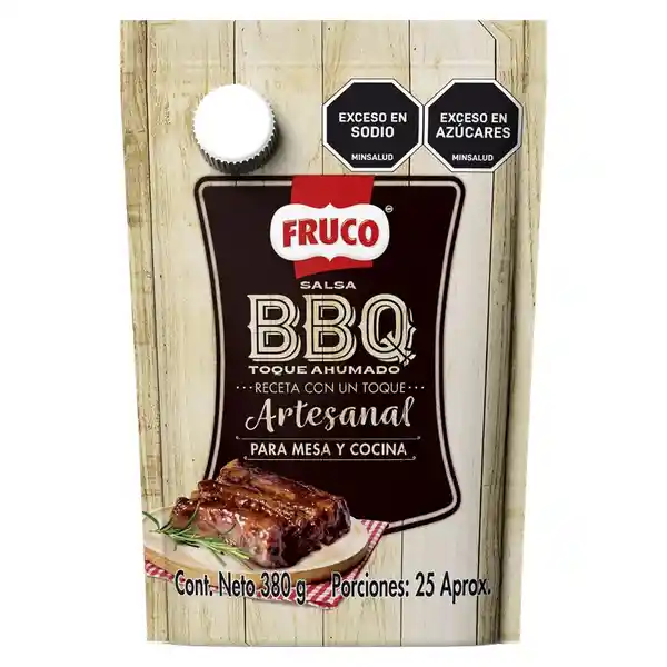 Salsa Fruco BBQ artesanal doypack 380G