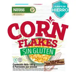 Nestlé Corn Flakes Cereal Sin Gluten 180 g