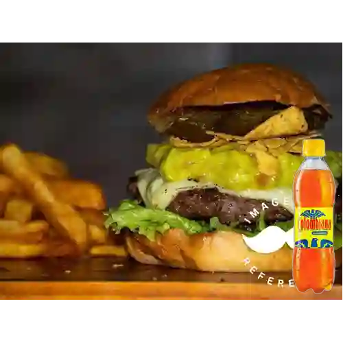 Combo Hamburguesa Mexicana + Colombiana 250 ml