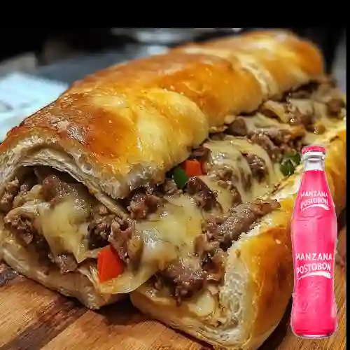 Combo Special de Carne 32cm + Postobón Manzana 350 ml