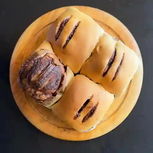 Pan de chocolate x4