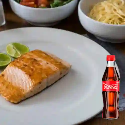 Combo Filete de Salmon +Cocacola Orig 300ml