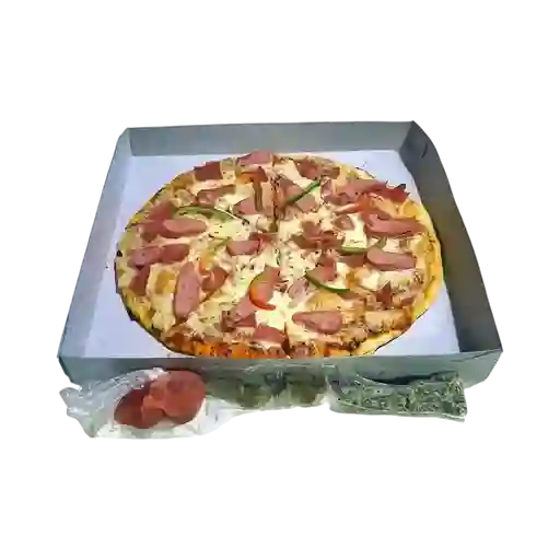 Pizza de Mortadela