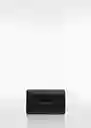 Bolso M Cora Negro Mujer Mango