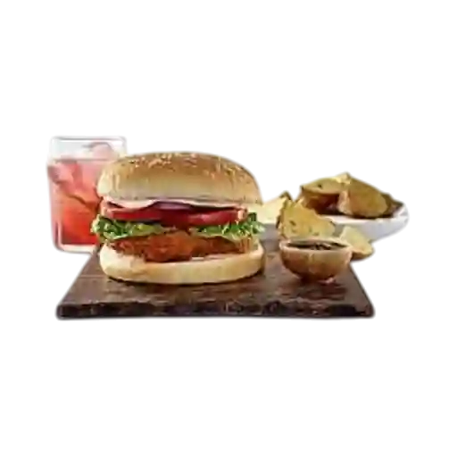 Hamburguesa Apanada Sencilla