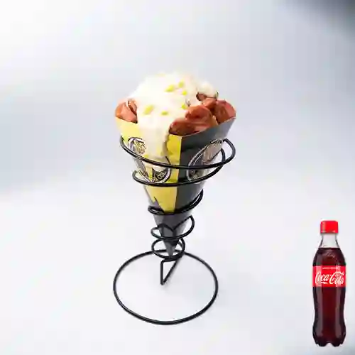 Combo Empapado Ranchero +Cocacola Orig 400ml