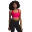 Under Armour Brásier Top Ssback Mid Mujer Rosado Talla MD