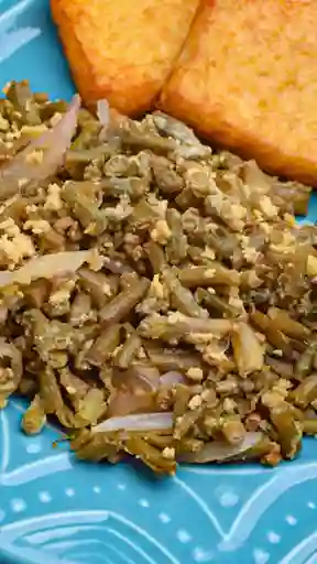 Habichuela con Huevo