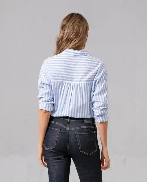 Camisa Mujer Azul S G10F001_AZU174139 Rifle