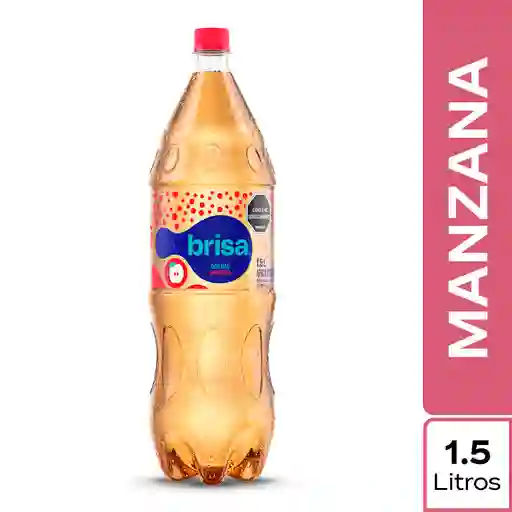 Agua Saborizada Brisa Con Gas Manzana 1.5L