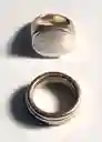 Anillo Fernanda Oro Talla M Mujer Mango