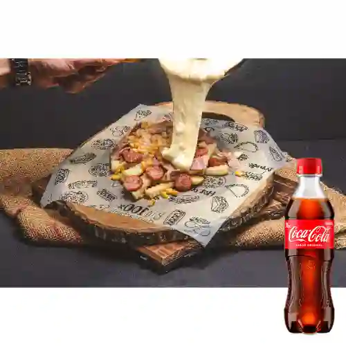 Combo Salchipapa + Coca Cola Original 400 ml