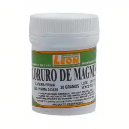 León Ltda Cloruro De Magnesio 30 Gr Leon