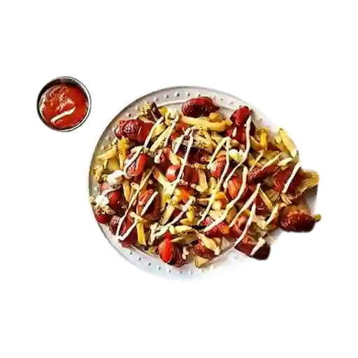 Salchipapas Rancho-Suiza