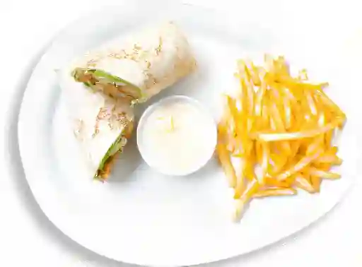 Wrap Cesar con Camarón