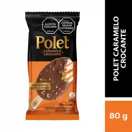 Polet Paleta Caramelo Crocante
