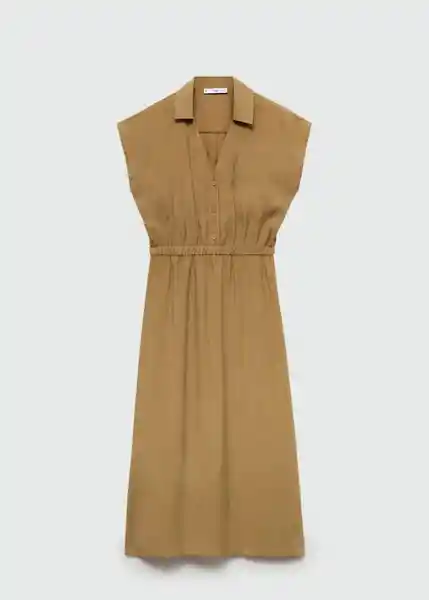 Vestido Tenzo-w Camel Talla XL Mujer Mango