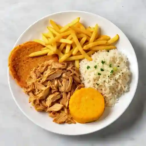 Bandeja con Pollo