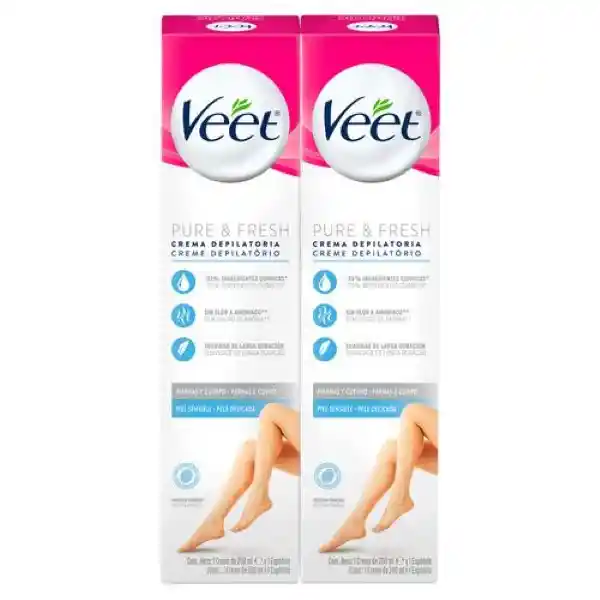 Veet Crema Depilatoria Pure & Fresh