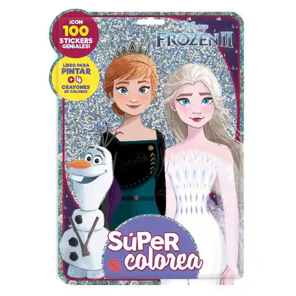 Disney Libro Frozen 2 Noviembre Súper Colorea