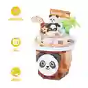 Bloque de Construcción Happy Food Con Leche Panda Miniso