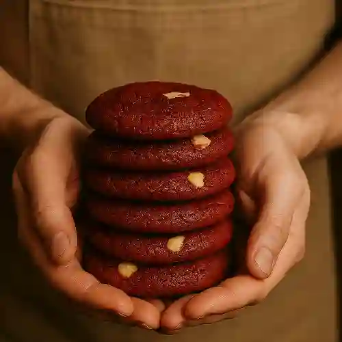 Galletas de Red Velvet y Chocolate