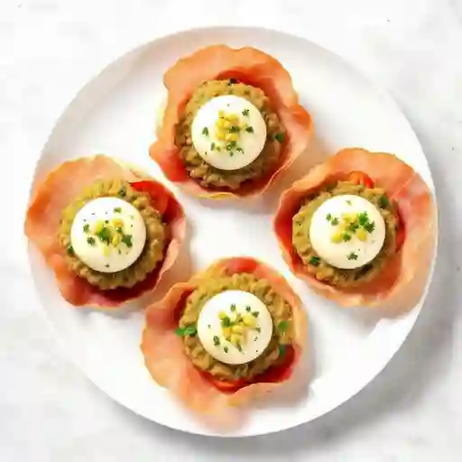 Mini hambuguesas de boccocini