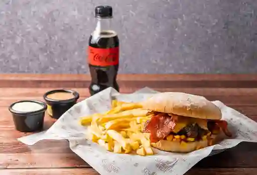 Combo Samarian Bacon + Papas + Bebida