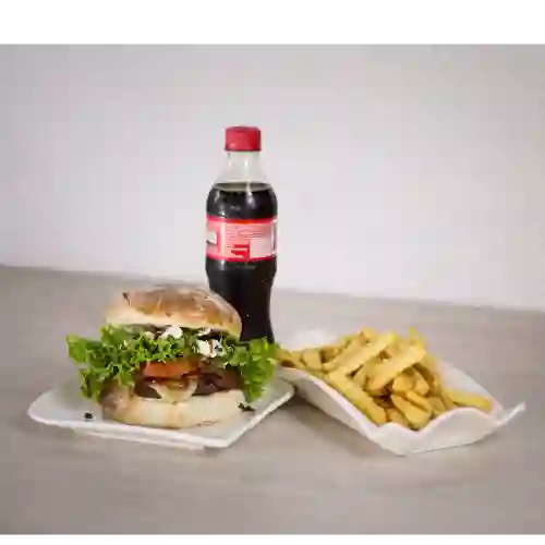 Combo Hamburguesa de la Casa