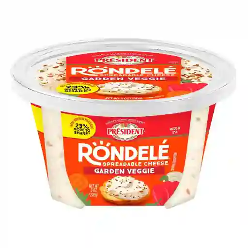 President Queso Untable Vegetales Huerto