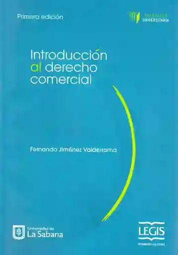 Introducción al Derecho Comercial - Fernando Jiménez Valderrama