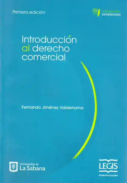 Introducción al Derecho Comercial - Fernando Jiménez Valderrama