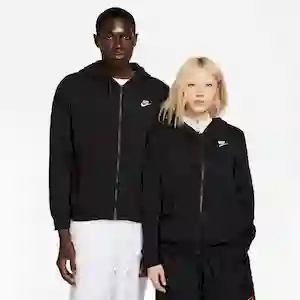 Nike Buzo Hoodie Std Lifestyle de Mujer Blanco Talla M