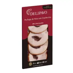 Delipavo Pechuga de Pavo Con Cranberries